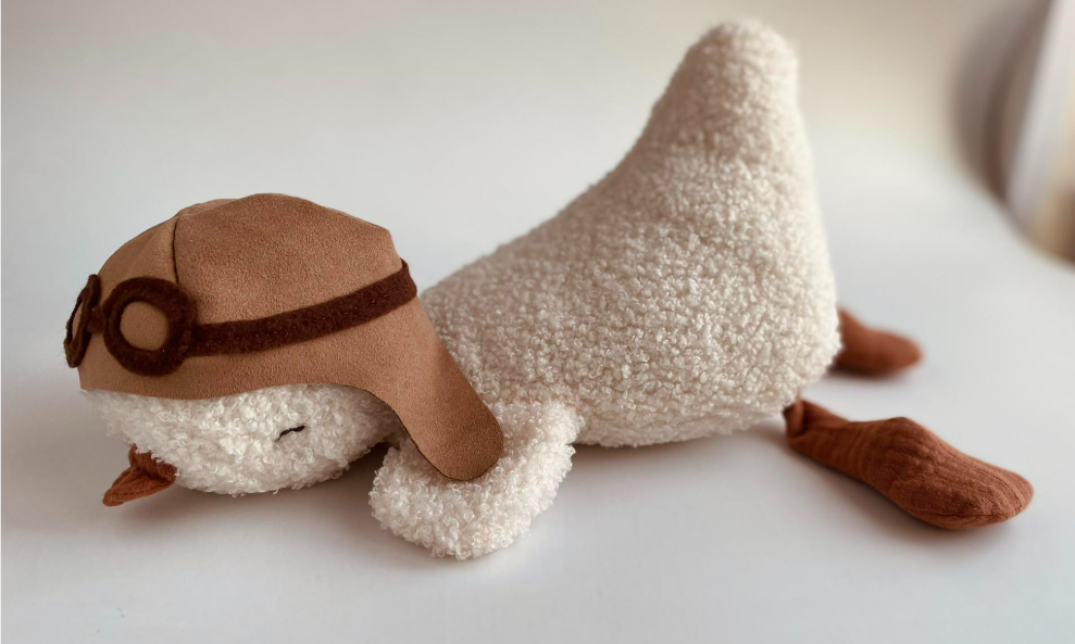 [Gala palle] Выкройка спящего Гусенка с мастер-классом по пошиву (2025)